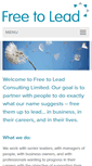 Mobile Screenshot of freetolead.com